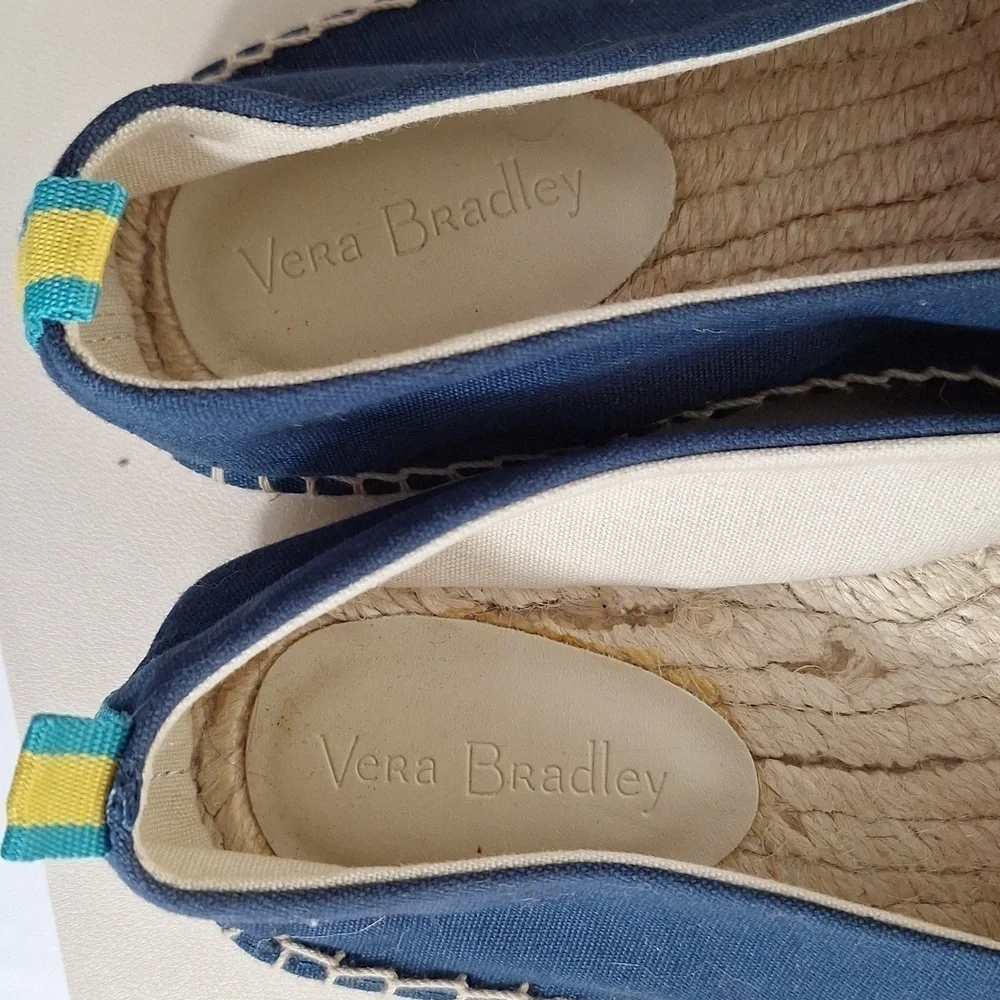 Vera Bradley Espadrilles Slip On Shoes Pineapple